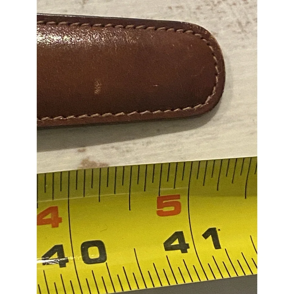 Trafalgar Brown Genuine Leather 1.25
